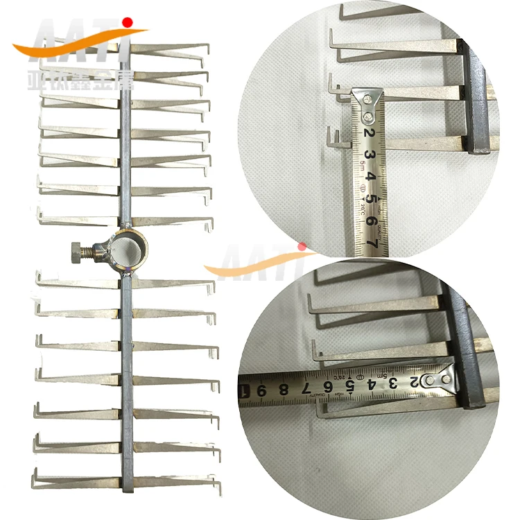 Factory sales pure titanium anodizing rack price custom titanium jigs