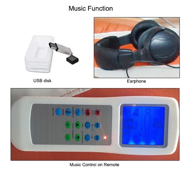 Electric Full Body Shiatsu Table de Massage Thermal Jade Roller Massage Bed