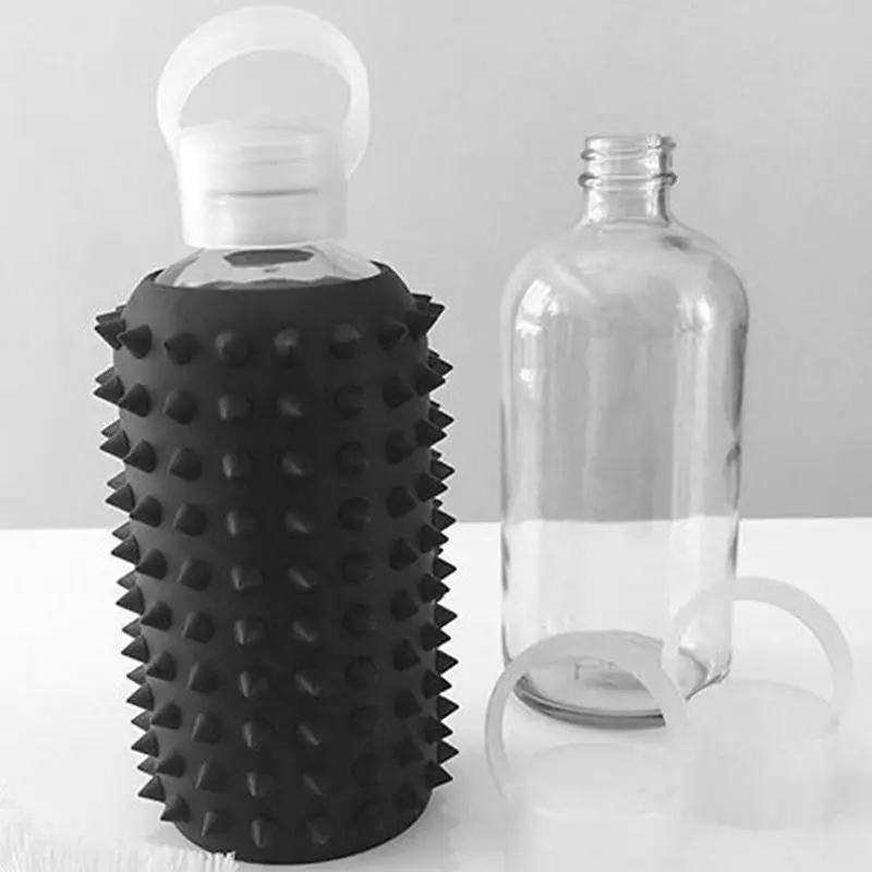 Branded Wholesale Drinking Creative Sublimate Sports Designer Kids Korean Girls Glass Water Bottle