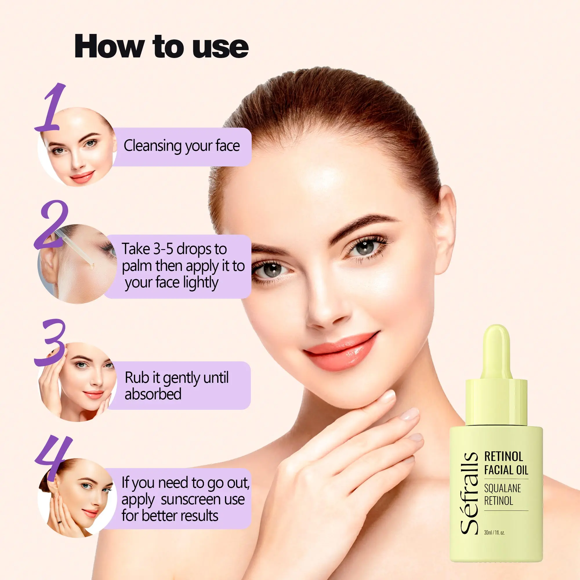 Оптовая продажа частная марка Retinol VA эфирное масло для лица успокаивающее твердое увлажняющее кожи OEM ODM OBM
