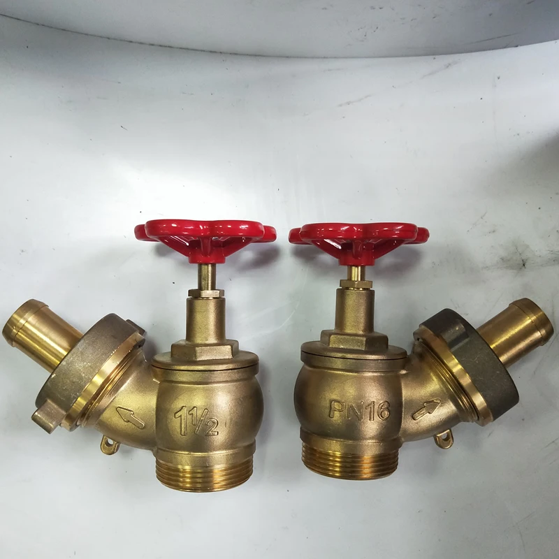 PN16 Brass/ Ductile Iron Used Fire Hydrant Landing Valve For Sale