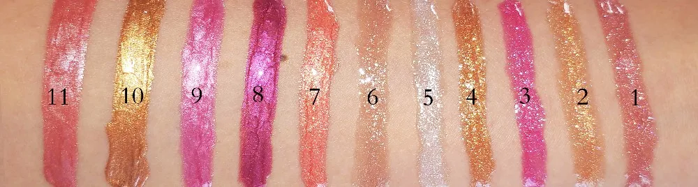 
Vegan Cute White Glitter Wholesale Custom Clear Make Your Own Private Label Squeeze Tube Lip Gloss 