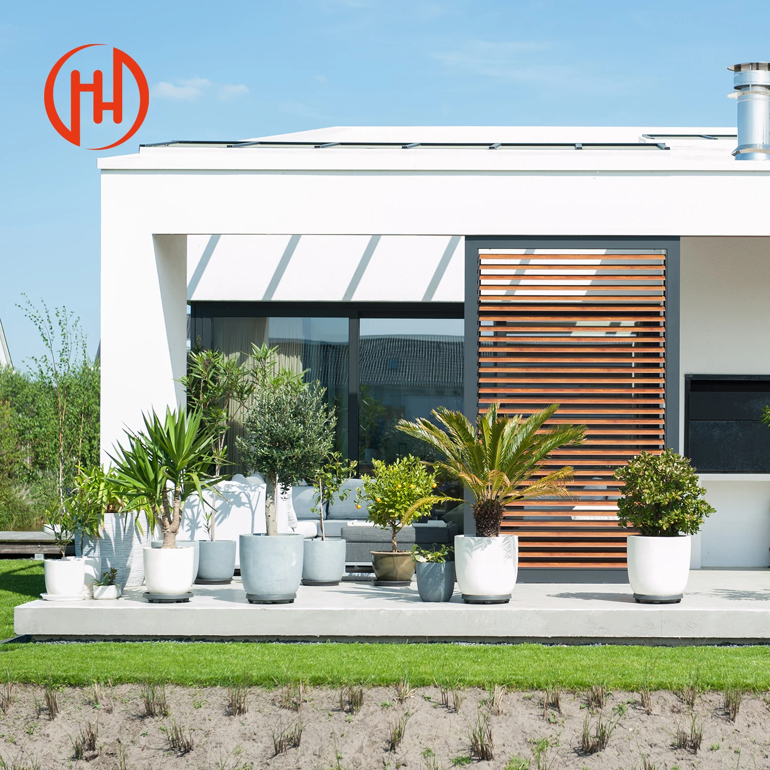 Architectural Sunshade Aluminum Louvers Aluminium Extruded Profiles Aerofoil Louvres