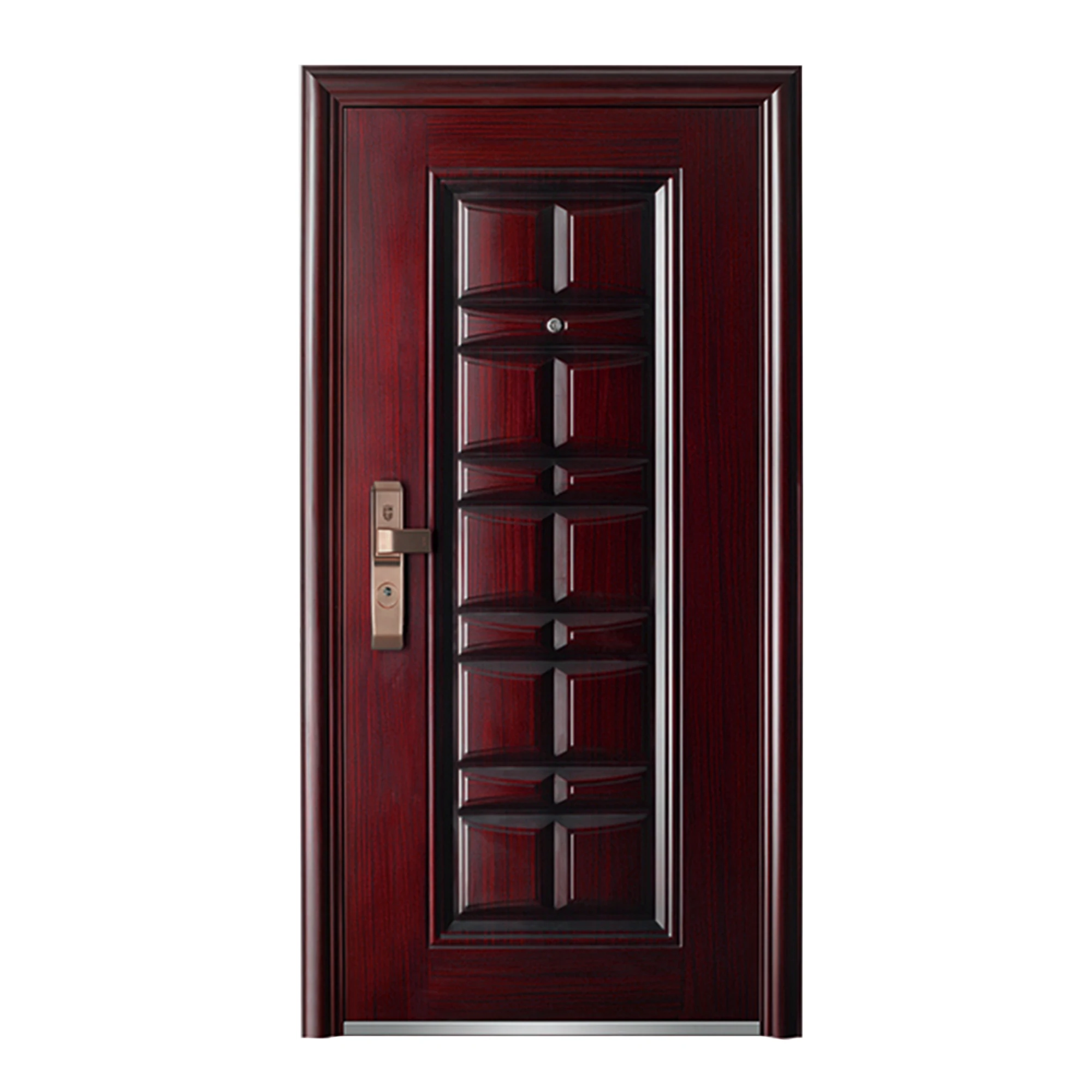 Advanced Technology Good Price Front Metal Doors Fire Resistant Outside Security Door Anti-theft Hollow Core Steel Door