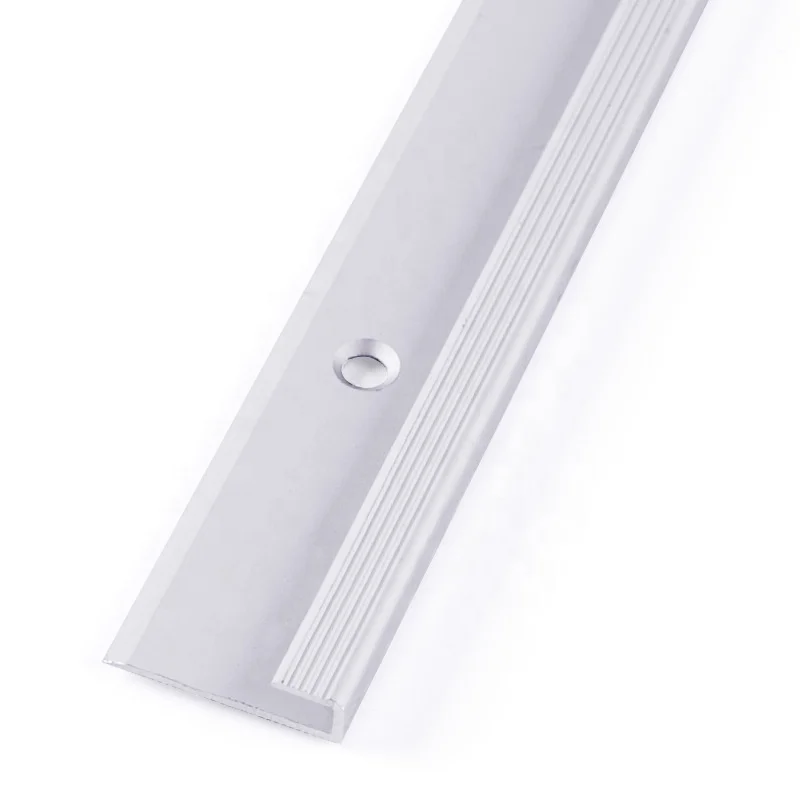 Aluminum Building Trim Metal Edging Strips Step Anti-slip Stair Nosing Profiles for Staircase Marble Tile Edge Trim Corner