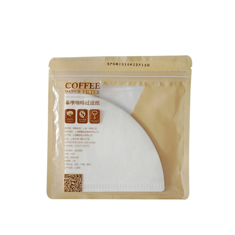 V01 1-2 Cups V02 2-4 Cup High Quality Optional Shape Coffee Paper Filter