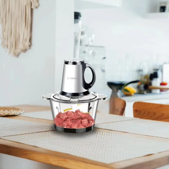 Новая Горячая Распродажа мясорубка измельчитель говядины электрический миксер Мясорубка с золотым ножом