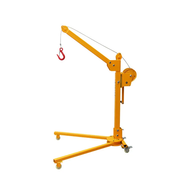 Mobile small crane household folding hand crane 200KG