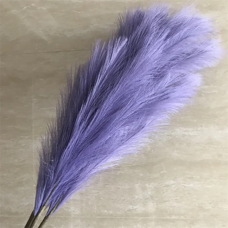 S-1174 Hot Selling INS Style Artificial Dried Decorative Pink Pampas Grass Wedding Backdrop Decoration