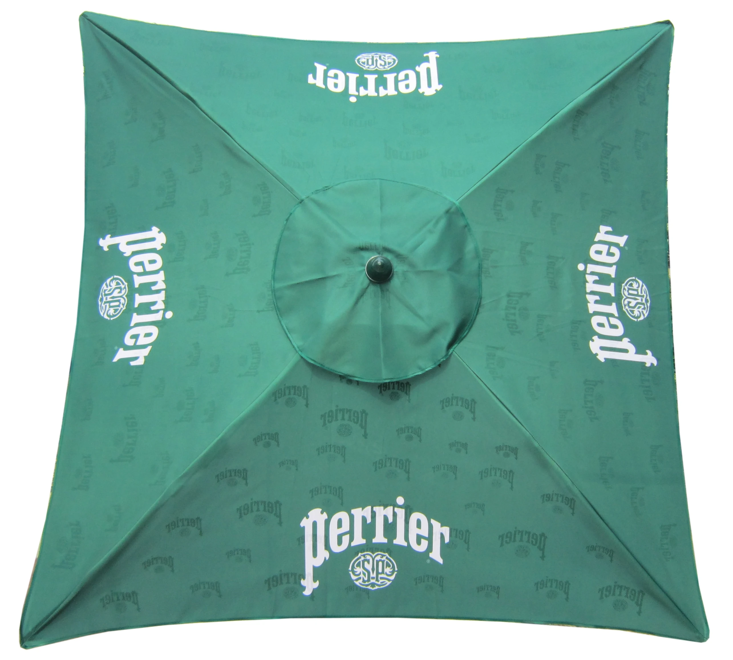 Square double side printed beach umbrella