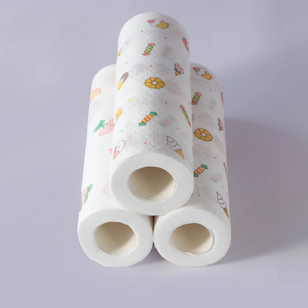 FSC Certify Manufacturer disposable customized kitchen paper towel wholesale price