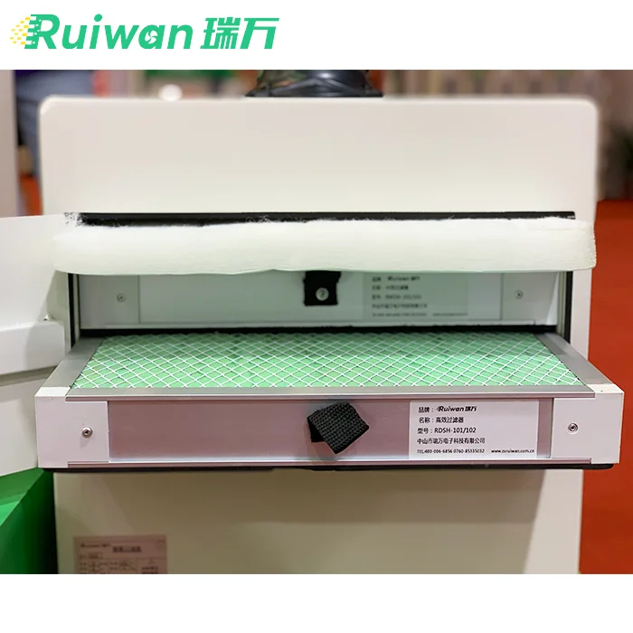Ruiwan Fume Extractor  for Laser engraving smoking filter welding fume extractor