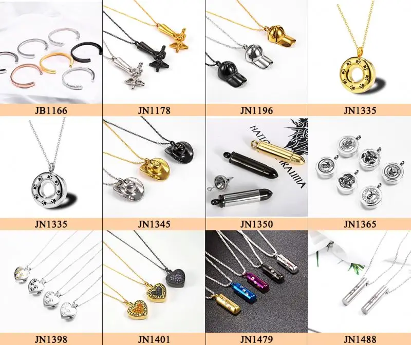 Ice Out Cream Capsule Openable Cremation Urn Ashes Bottle Locket Pendant Necklace For Pet Memorial Urn Jewelry