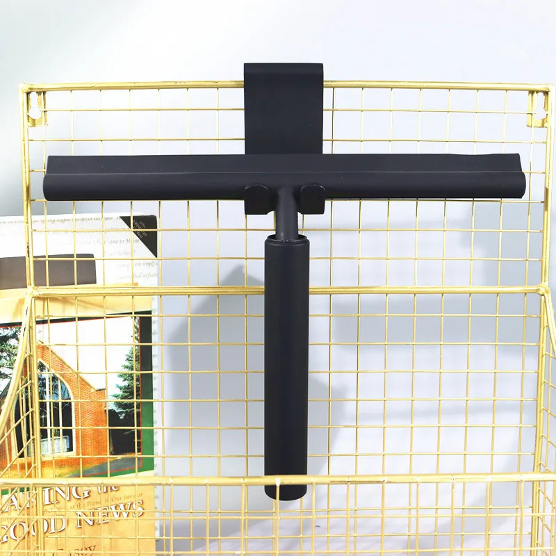 Telescopic scraper  Retractable Silicone Shower Squeegee wholesale floor Wipers window  Blade long handle soft silicone