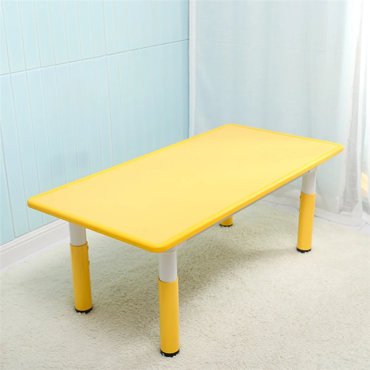 Height Adjustable Children Plastic Simple Desks Style Toddler Writing Study Table And Chair Set