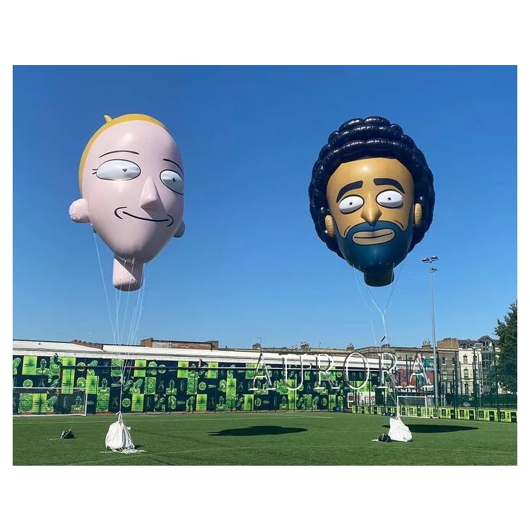 PVC Advertising Inflatables Custom Logo Flying Advertising Balloon Giant Large inflatable balloon