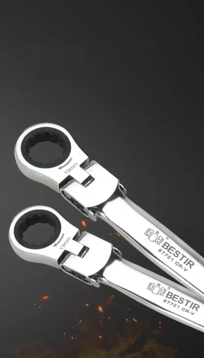 Combination Ratchet Wrenches with Keys Gear Ring Reversible Wrench Car Auto Repair Hand Tool