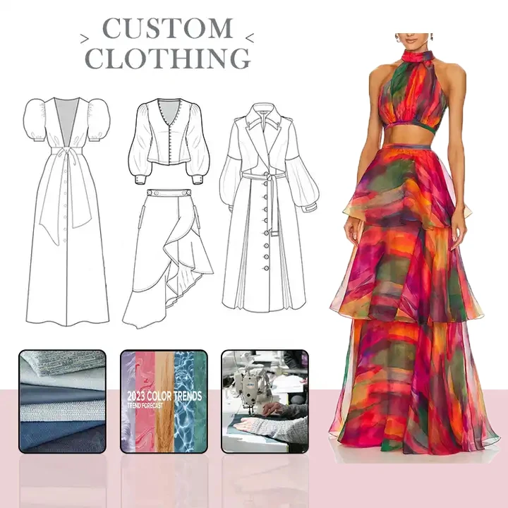 Самое популярное летнее Новое Женское Платье с принтом сексуальное длинное платье без рукавов с оборками