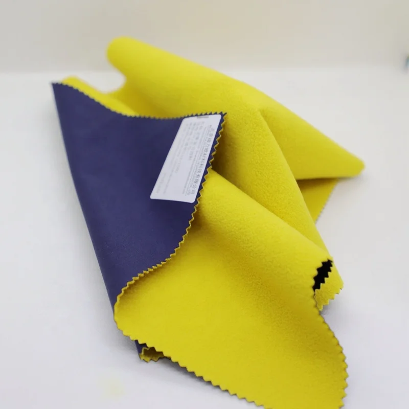 FULIO Waterproof knitted fabric with PU transfer coating  and tpu membrane fabric laminated