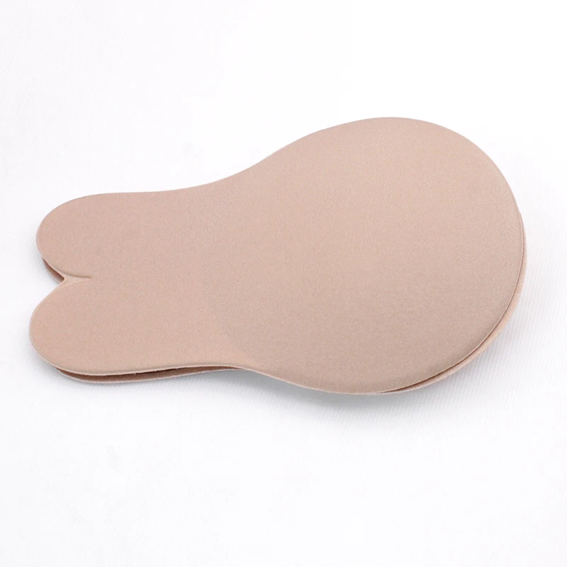 Reusable invisible lift up bra Strapless Lift Nipple Cover Silicone Rabbit Shape Nipple Sticker