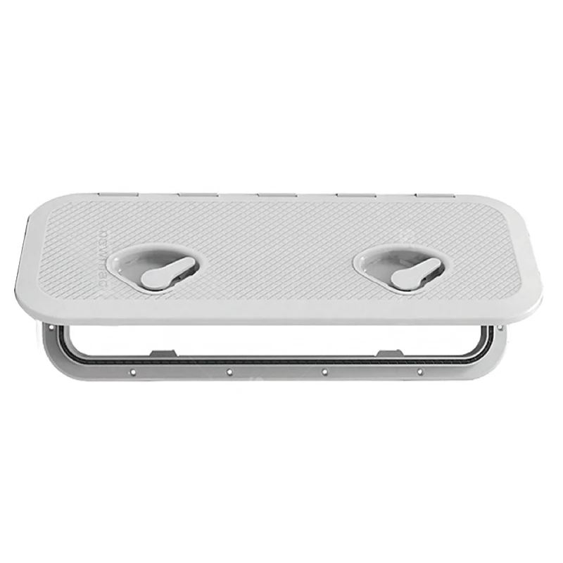 Newmao water tight marine deck hatch cover plastic black white