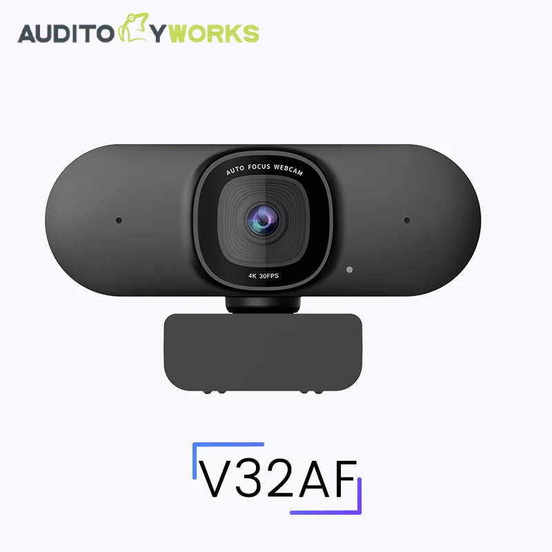 Nuroum Ai Noise Canceling Webcam Auto Farming Conference Camera 4k 60fps Webcam