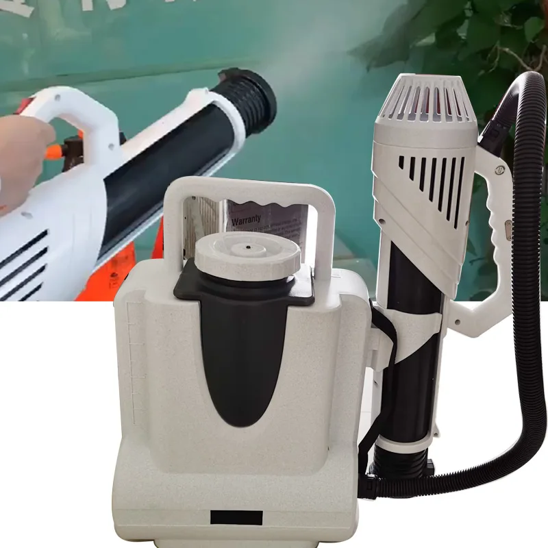 Электростатический распылитель с ЖК-дисплеем, 10 л, работающий от аккумулятора, генератор холодного тумана ULV