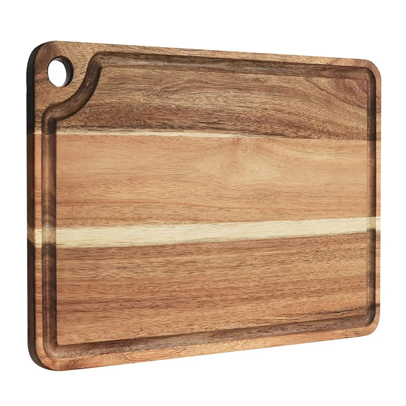 Kitchen large wooden cutting board Meat vegetable cheese wooden cutting board