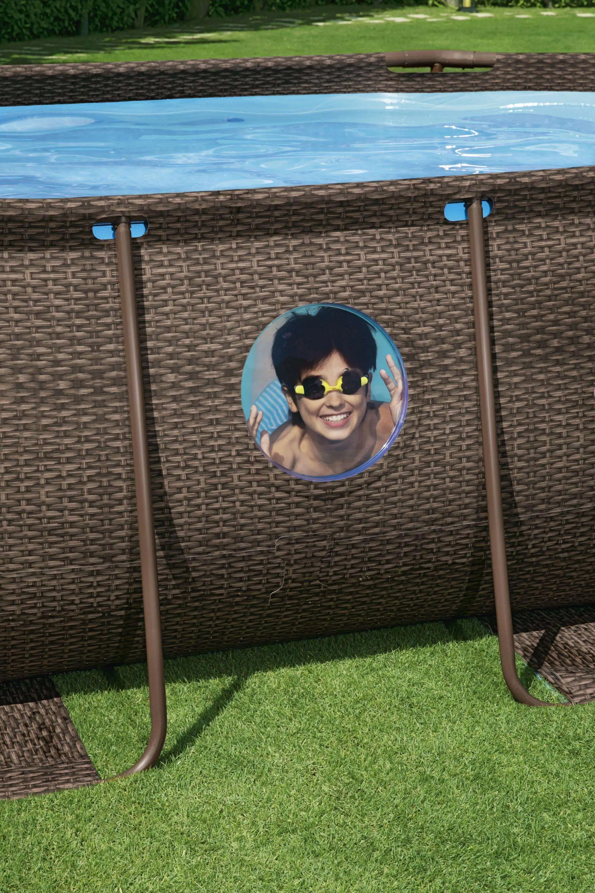 BESTWAY 56714 Above ground steel swimming pools piscina outdoor pool