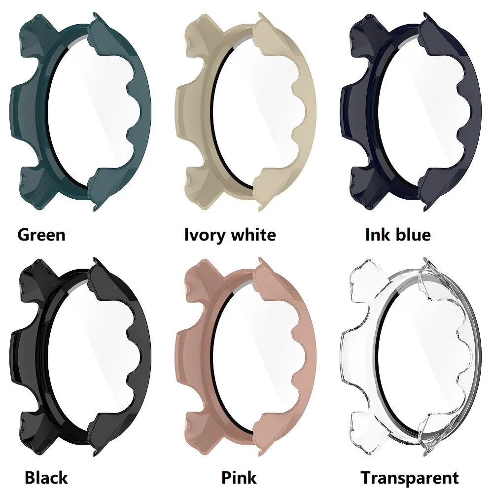 New PC+Tempered Glass Integrated watch Case For Garmin Forerunner 955 Smartwatch watch Case For Garmin Forerunner 955 watch Case