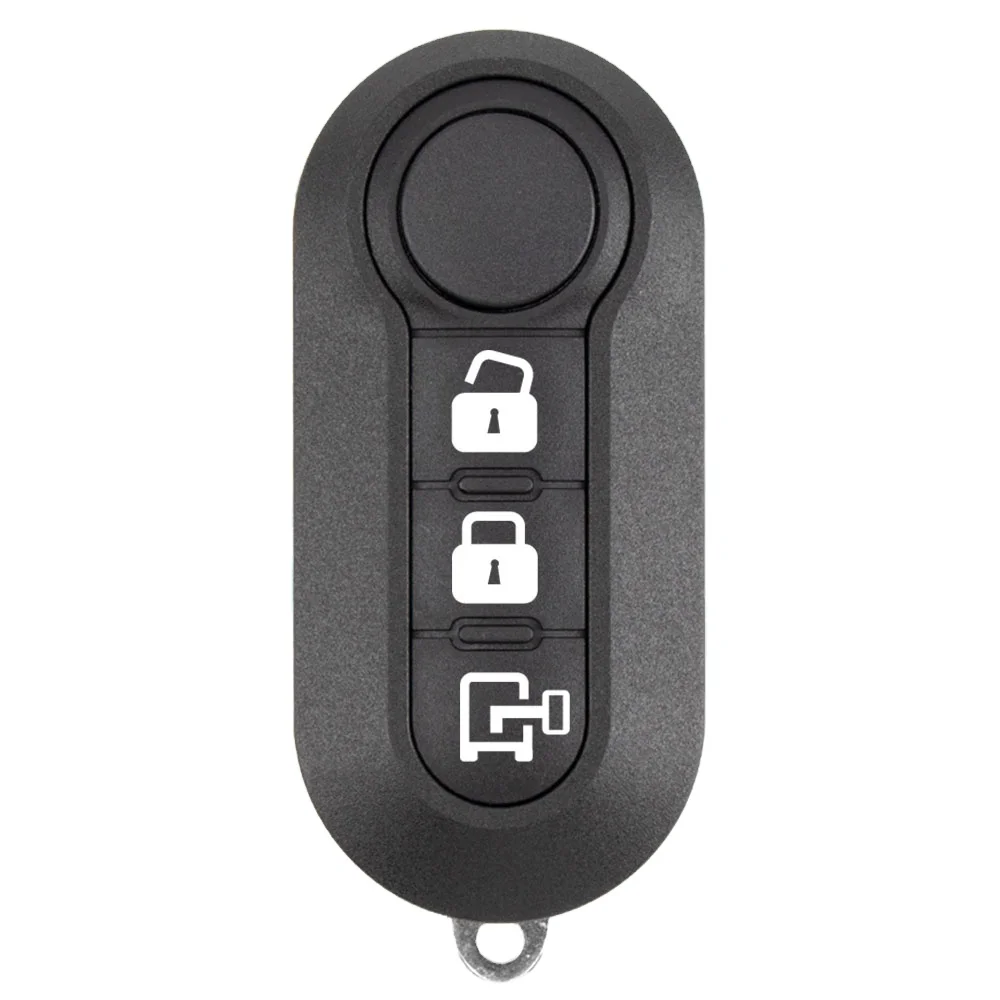 MS FIAT 3BUttons 433mhz MARELLI SYSTEM 46CHIP FCC 2ADPXTRF198 FOR 2010-2018 500L car remote replacement factory blank key fob