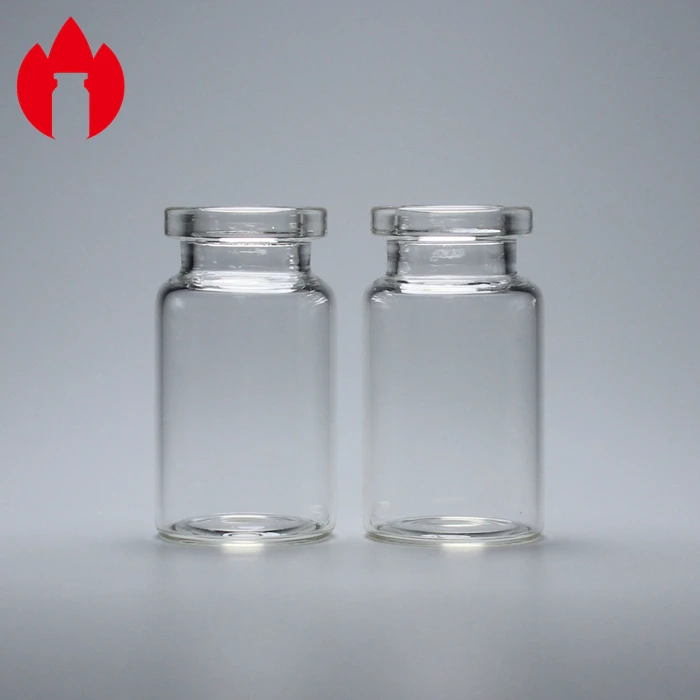 7ml 22*40mm Transparent Low Borosilicate Glass Vial for Injection