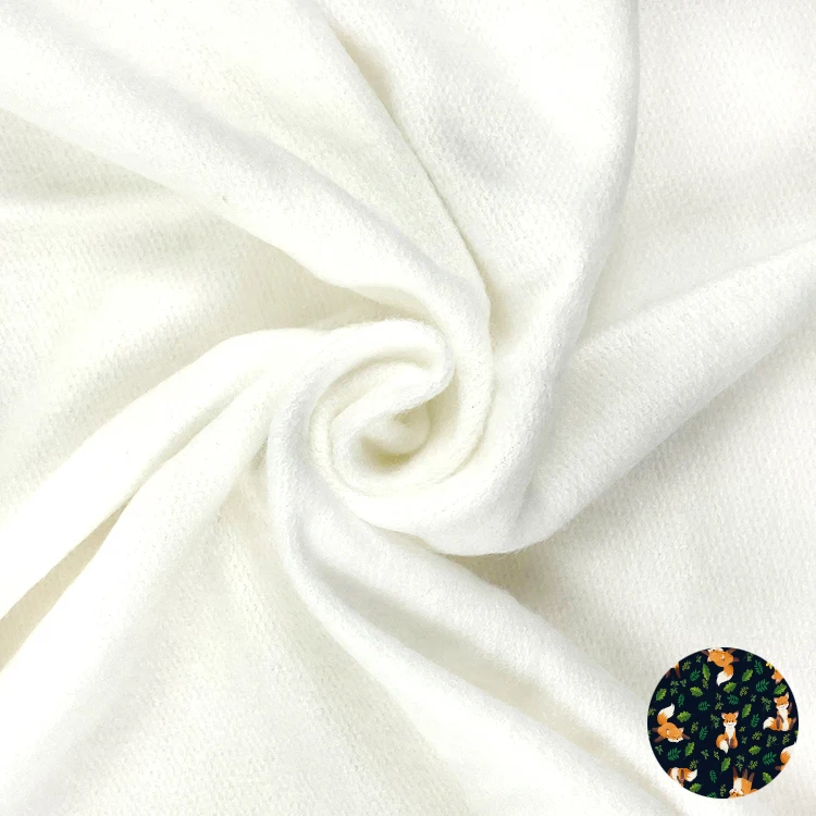 Natucare BSCI 500gsm 70% bamboo 30% cotton muslin fabric towelling cloth bamboo fiber cotton fabric