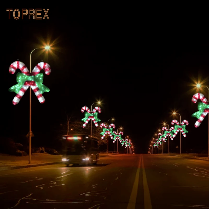 Рождественская светодиодная подсветка Toprex праздничные акриловые зеленые палочки для