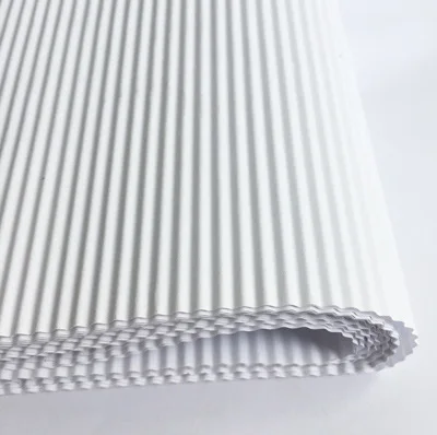 Custom flower packaging wrapping paper plain corrugated paper sheet