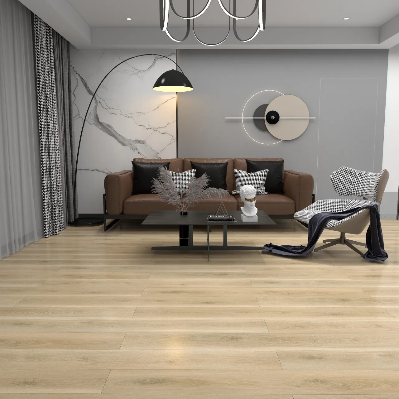 VIET NAM SPC Flooring Vfloor Luxury Vinyl Plank Flooring 100% virgin material 5mm 6mm 7mm LVT Click Lock Tiles