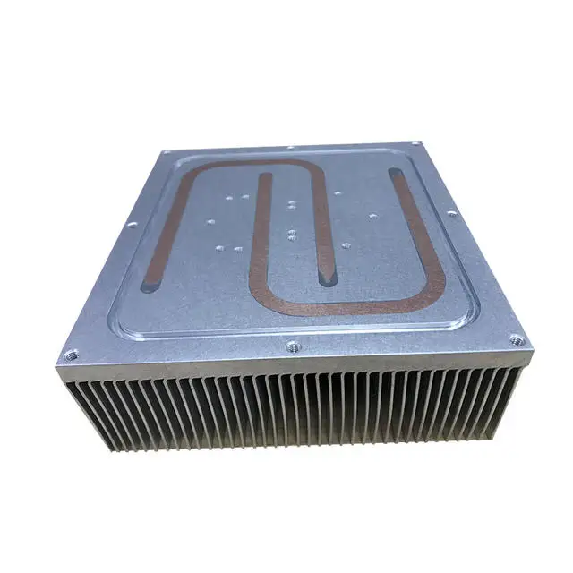 copper tube aluminum extrusion heat pipe heat sink