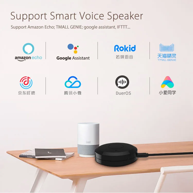 
Smartlife APP Control wifi IR remote control, universal controller 