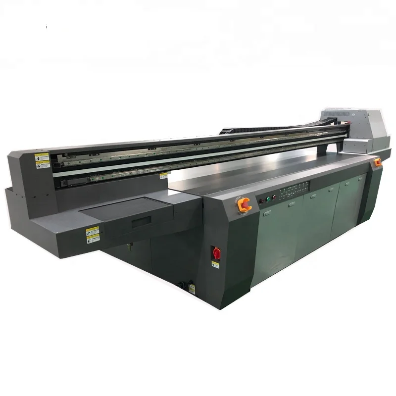 Производитель промышленных большой формат 2512 УФ планшетный принтер с ricoh Gen5 печатающей головки