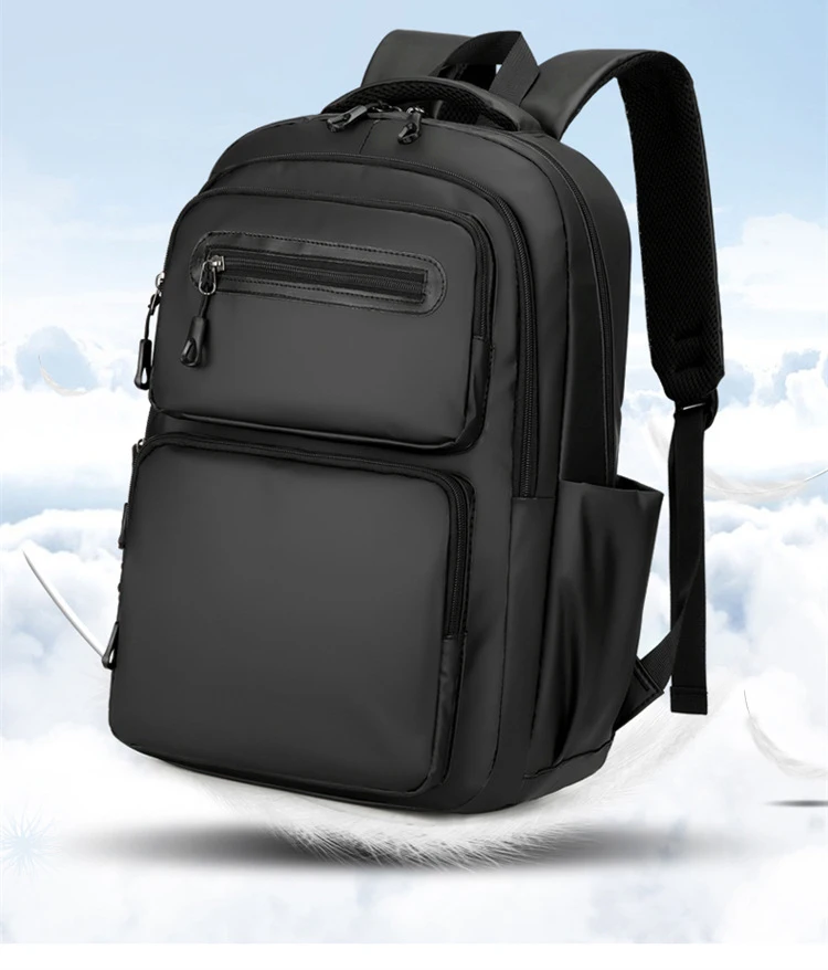 Factory wholesale new large capacity simple computer bag student schoolbag backpack laptop backpack