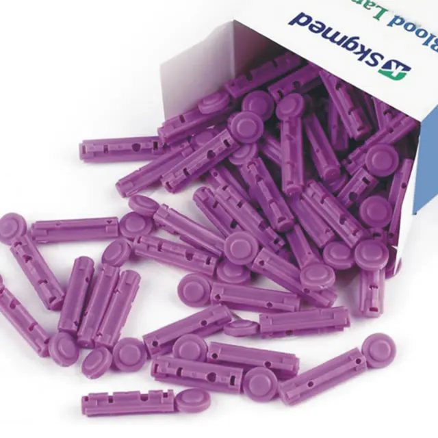 
High quality competitive price 23G 26G 28G 30G hot selling sterile Twist Top Blood Lancets 