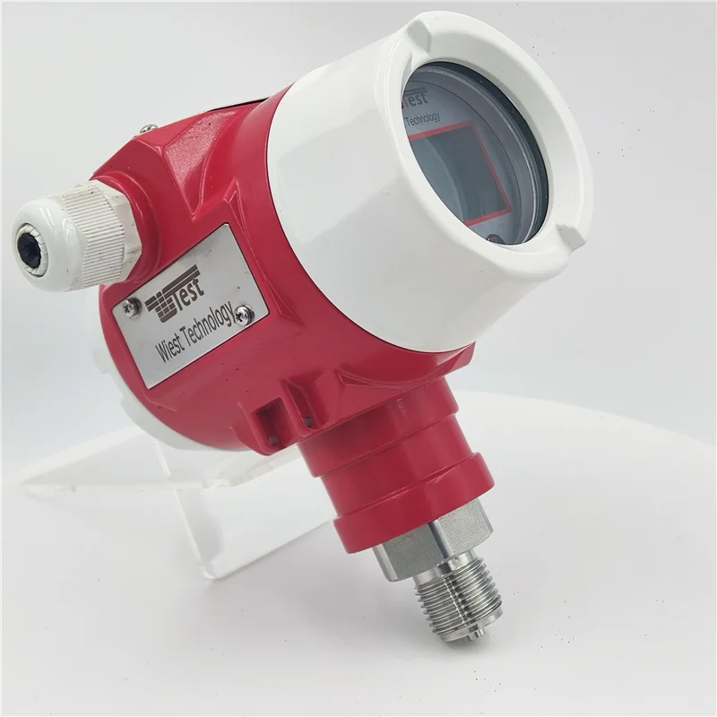 High precision 3051TG pressure transmitter with HART industrial pressure gauge and water digital rotameter