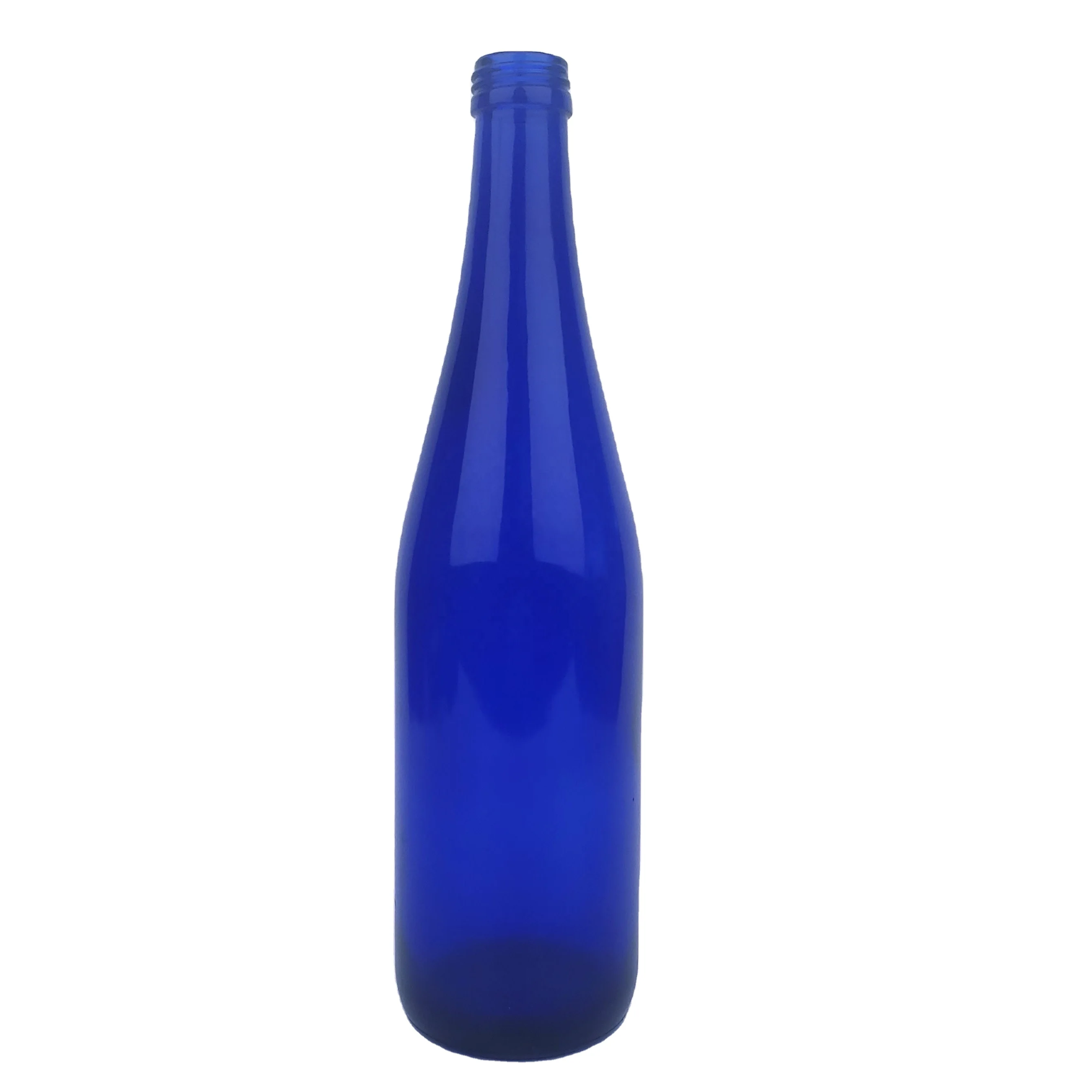 500ml Cobalt Blue Glass Water Bottle