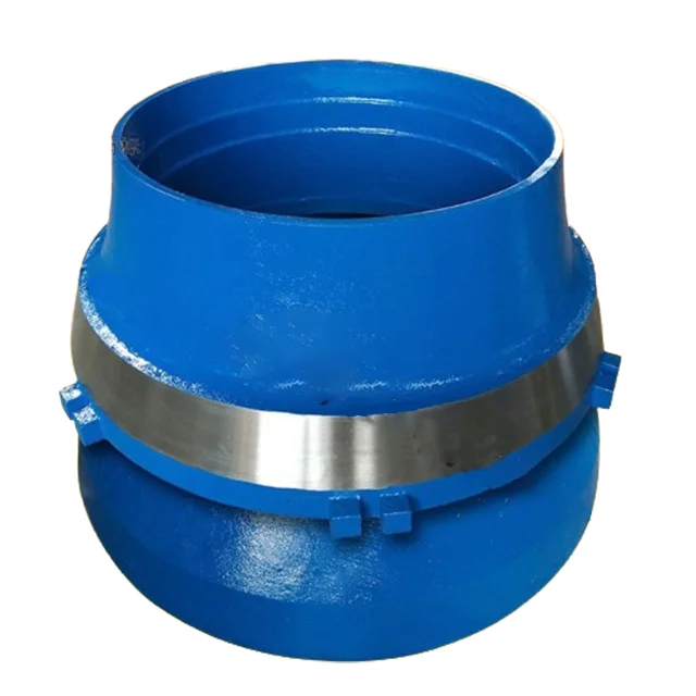 Mining Machinery Parts Cone Crusher Parts Stone Crusher Spare Parts Concave and Mantle 1 Piece Top Provided Casting Support 500