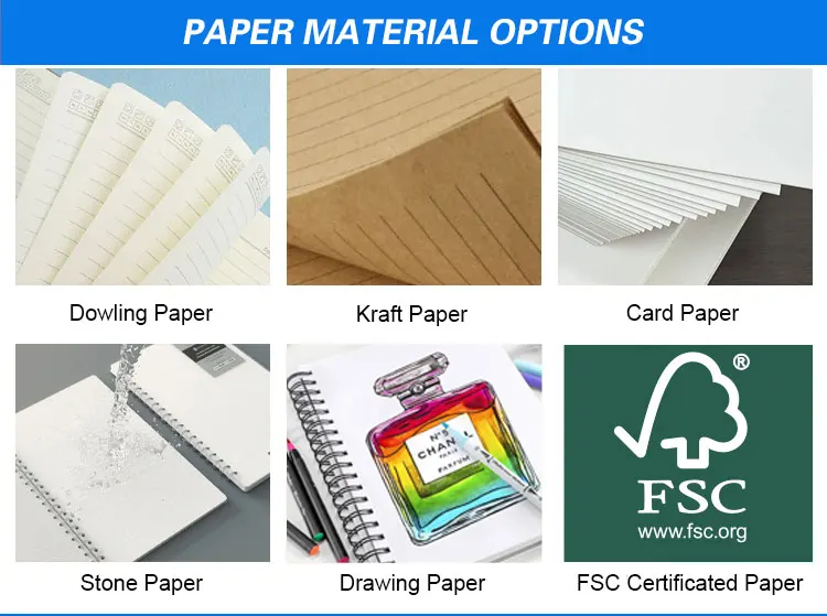 linen fabric cover journal