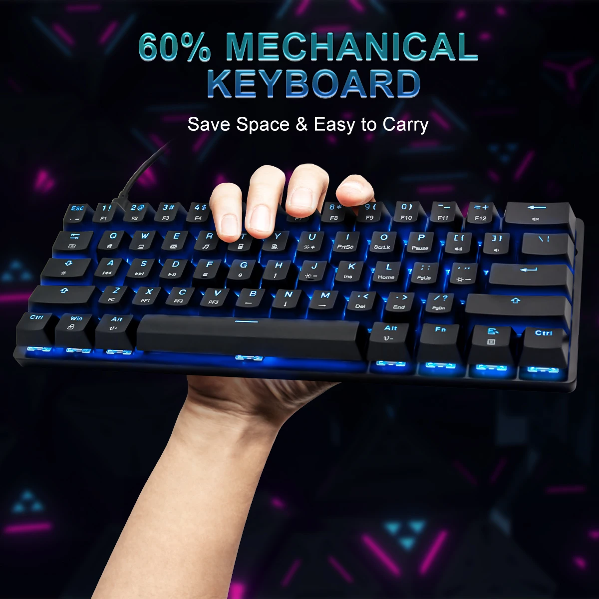 
Rgb wireless gateron switches abs mechanical double colors injection molding gaming black axis keyboard 