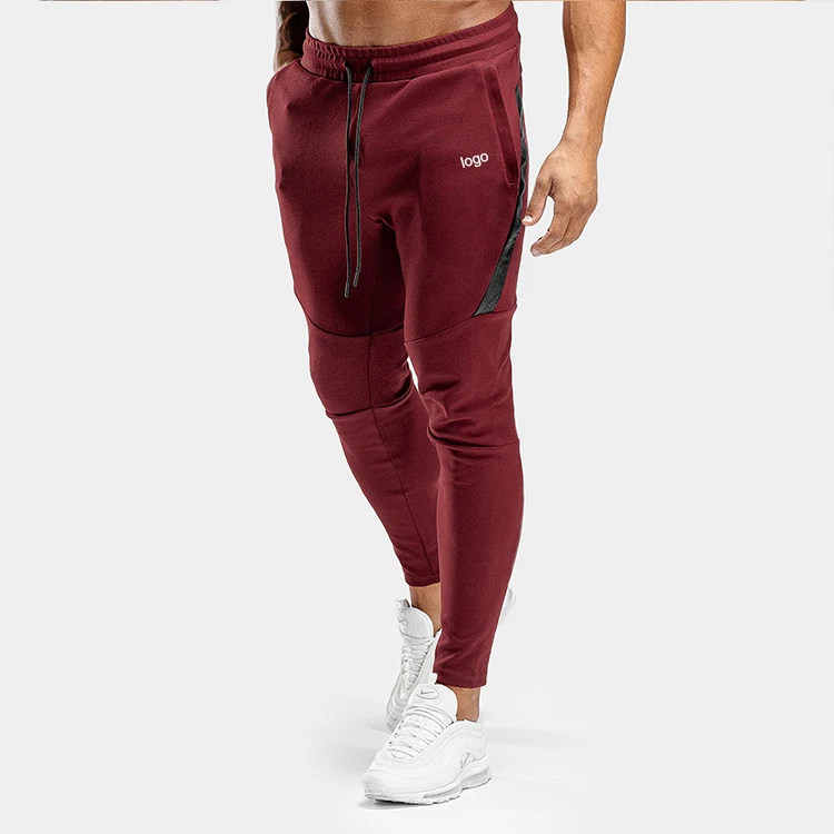 Newest Design Blank Casual Jogger Pants Unisex Cotton Gym Track Pants Mens