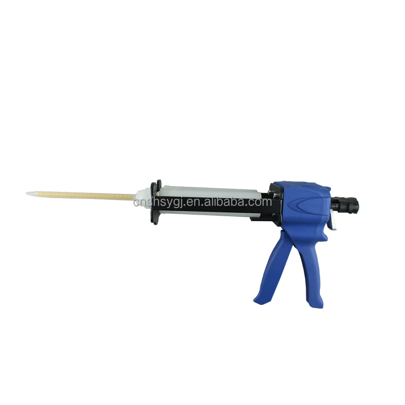 Factory Wholesale Large Capacity 200ML1:1 Two Component Manual Push Type Beauty Sealant Ceramic Tile Filling AB Glue Gun