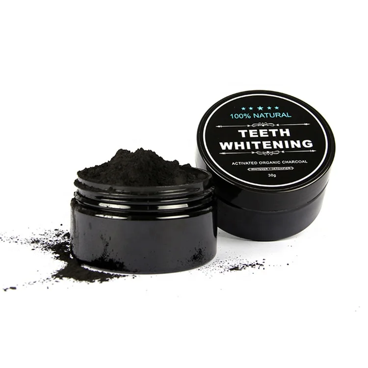 Teeth Whitening Charcoal Powder Oral Hygiene Cleaning Removal Stains Tooth Black Powders