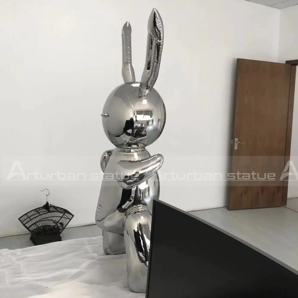 Indoor Home Decoration Modern Art Sculpture Balloon Rabbit Sculpture